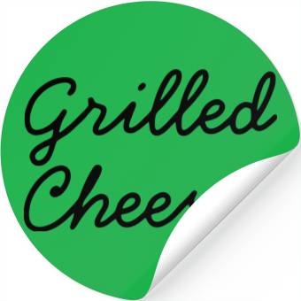 Discover Grilled Cheese Stickers