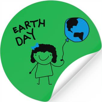 Discover Earth Balloon Stickers