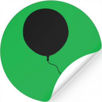 Discover Man Balloon (use writable flex) Stickers