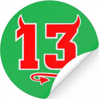 Discover Lucky Devil 13 Stickers