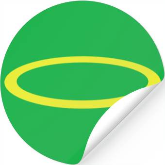 Discover halo - circle Stickers