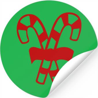 Discover Candy Canes Stickers