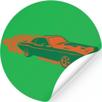 Discover Muscle Car Stickers