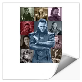 Discover Loki Laufeyson Eras tour Unisex Softstyle Stickers