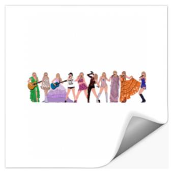 Discover Eras Tour Taylors Stickers