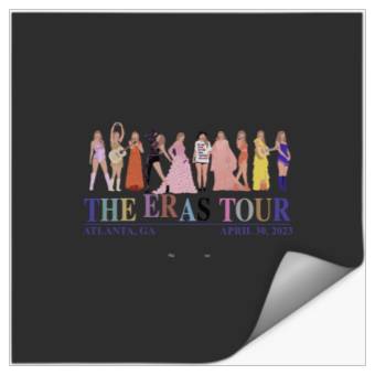 Discover Eras Tour Outfits - Atlanta Night 3 Stickers