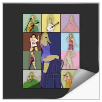 Discover Tayl0r Swift Eras Tour Stickers
