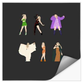 Discover tayl0r swift the eras tourpack Stickers