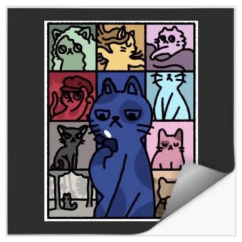Discover Cat Eras Tour Stickers