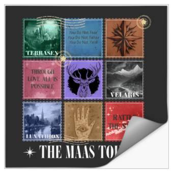 Discover Sarah J. Maas Eras Tour ShirtThe Maas Tour Tee ACOTAR Stickers