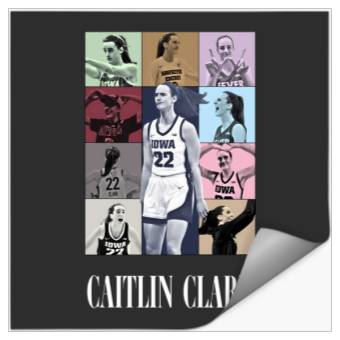 Discover caitlin clark eras tour 1 Stickers