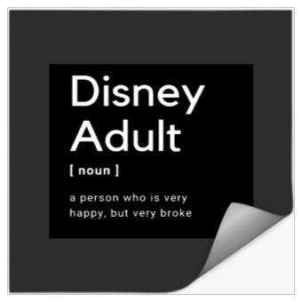 Discover Disney Adulte classique Stickers