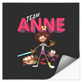 Discover Disney Channel Amphibia Team Anne Stickers