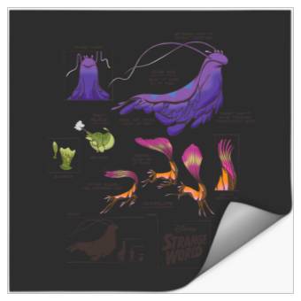 Discover Disney Strange World Strange Creatures Stickers