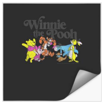 Discover Disney Winnie The Pooh  Bright Group Poster Stickers