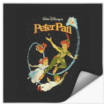 Discover Disney Peter Pan Darling Flight  Graphic TShirt Stickers
