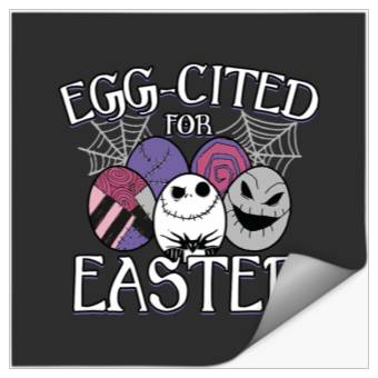 Discover Disney The Nightmare Before Christmas Egg-Cited For Easter Stickers