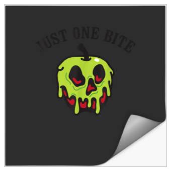 Discover Disney Snow White Poison Apple Just One Bite Stickers