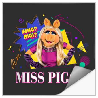 Discover Disneyss Muppets Miss Piggy Retro 90s Muppet Matching Stickers