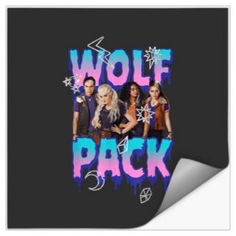 Discover Disney Zombies Wolf Pack Group Poster Stickers