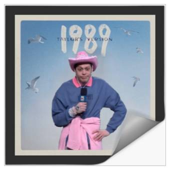 Discover Pete Davidson Taylorr Swift Version 1989 Snl Stickers
