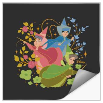 Discover Disney Princess - Sleeping Beauty Flora Fauna Merryweather Stickers