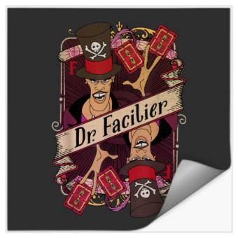 Discover Disneyss Princess And The Frog Facilier Playing Card Stickers