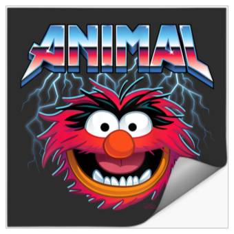 Discover Disneyss The Muppets Animal Rock Stickers