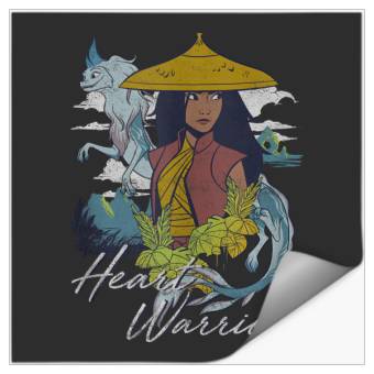 Discover Disneyss Raya And The Last Dragon Raya Heart Warsrior Stickers