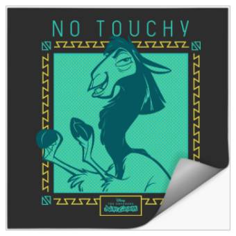 Discover Disneyss The Emperor New Groove Llama No Touchy Stickers