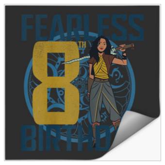 Discover Disneyss Raya And The Last Dragon Birthday Fearless Eighth Stickers
