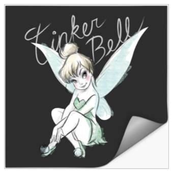Discover Disney Tinker Bell Sitting Stickers