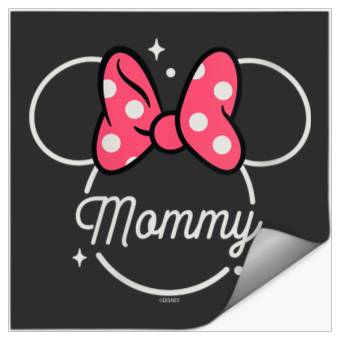 Discover Disney Minnie Mouse Mommy Mom Head Icon Magic Mothers Day Stickers