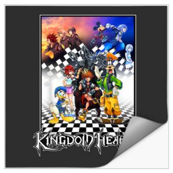 Discover Disneyss Kingdom Hearts Throne Stickers
