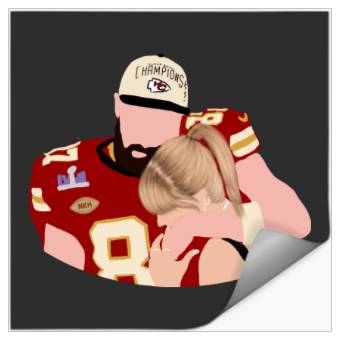 Discover Travis Kelce Taylorr Swift Chiefs Stickers