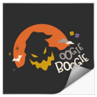 Discover Disneyss Halloween Nightmare Before Christmas Oogie Boogie Stickers