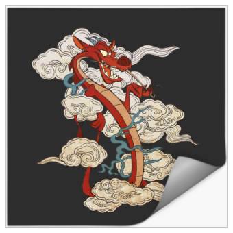 Discover Disney Mushu Stickers