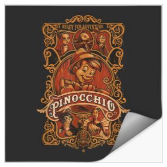 Discover Disneys Pinocchio Ready For An Adventure Stickers
