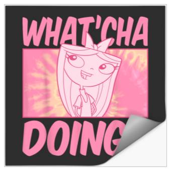 Discover Disney Phineas And Ferb Whatcha Doing Stickers