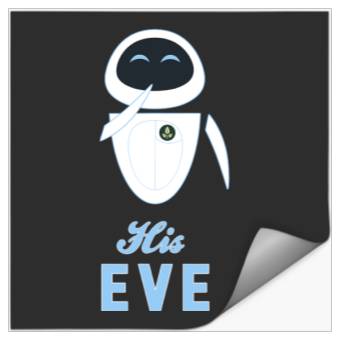 Discover Disney Pixar Wall-E His Eve Couples Stickers
