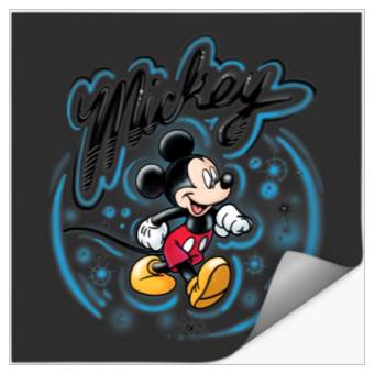 Discover Disney Mickey Mouse Airbrush Stickers