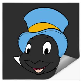 Discover Disney Pinocchio Jiminy Cricket Big Face Stickers