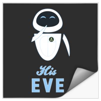 Discover Disney Pixar Wall-E His Eve Couples Stickers