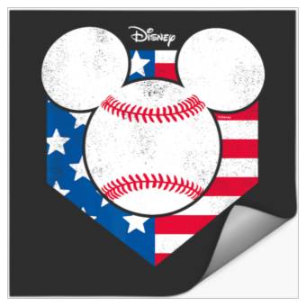 Discover Disney - Mickey Baseball Diamond Stickers