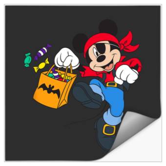 Discover Disney Halloween Pirate Mickey Stickers