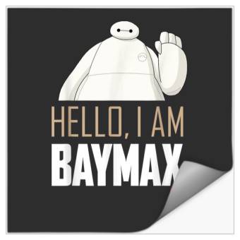 Discover Disneyss Big Hero 6 Tv Series Baymax Hello Graphic Stickers