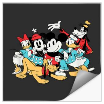 Discover Amazon Essentials Disney Mickey and Friends Grou Stickers