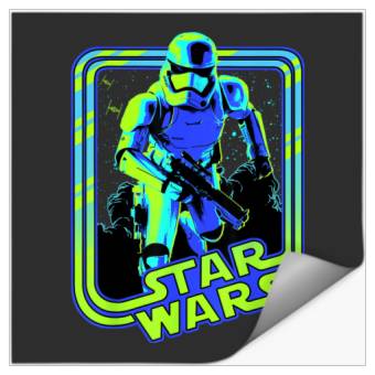 Discover Star Wars Stormtrooper Glow Neon Disney Stickers