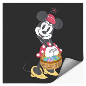 Discover Disney Minnie Mouse Pastel Spring Retro with Eas Stickers