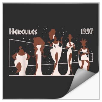 Discover Disney Hercules 1997 Muses Portrait Constellatio Stickers
